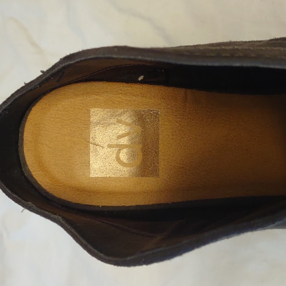 DV by Dolce Vita Dark Green/Grey Heeled Boots Size 10 Medium - Picture 5 of 14